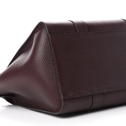 Mulberry Grain Vegetable Tanned Calfskin Zipped Bayswater Oxblood 6 of 13