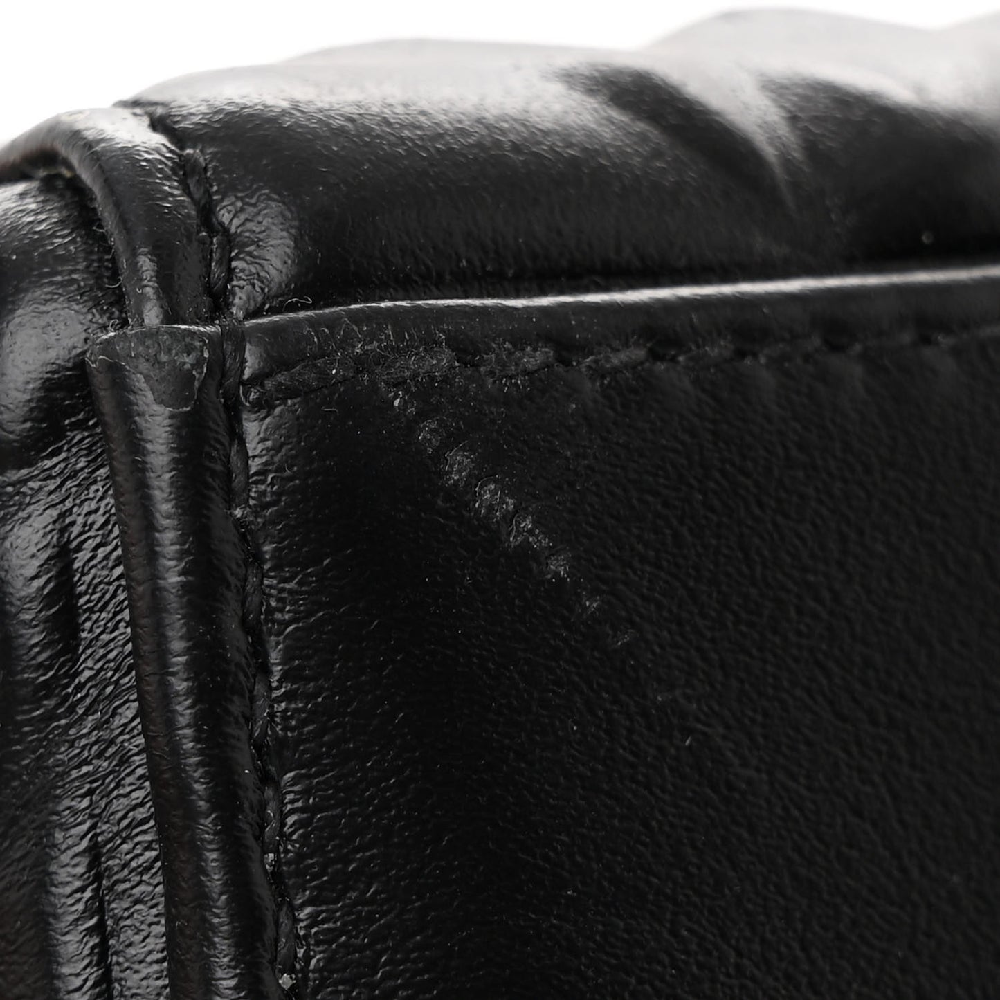 Calfskin Cannage Diamond Medium Lady D-Joy Black