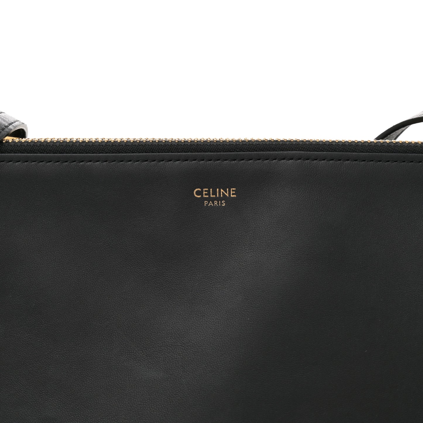 Lambskin Large Trio Crossbody Bag Black