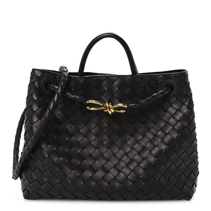 Bottega Veneta Nappa Intrecciato Medium Andiamo Shoulder Bag Fondant 1 of 9