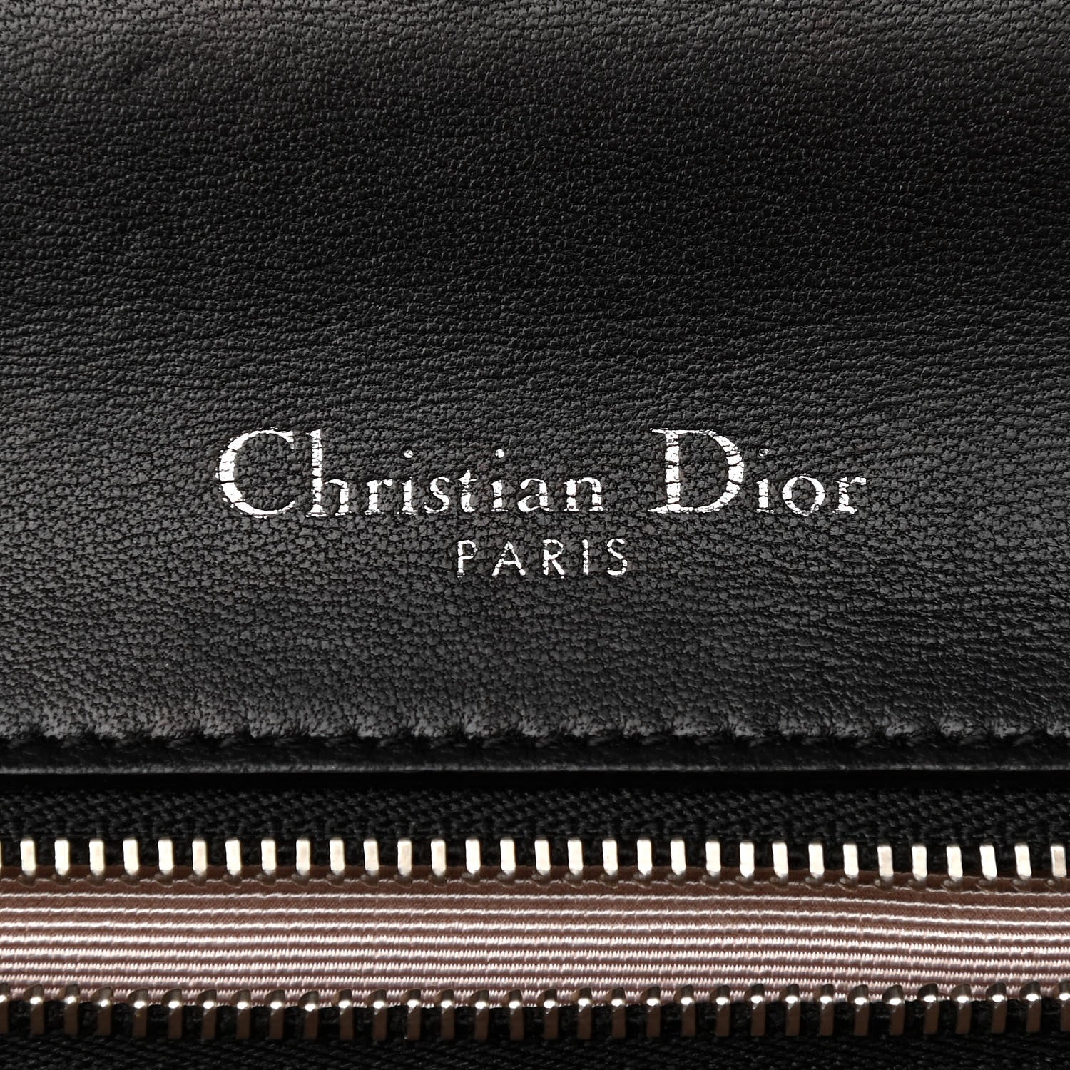Christian Dior Lambskin Medium Diorama Flap Bag Black 5 of 14