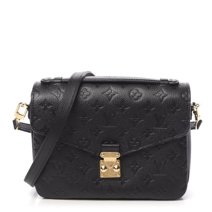 Louis Vuitton Empreinte Pochette Metis Black 1 of 10