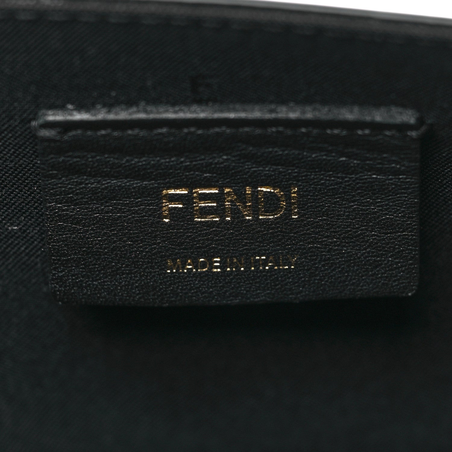 Fendi Vitello Liberty Lucido F is Fendi Envelope Belt Bag Black 6 of 10
