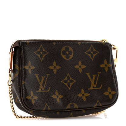 Louis Vuitton Monogram Complice Trunks and Bags Mini Pochette Accessories Beige 3 of 9
