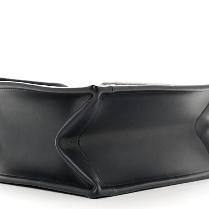 Christian Dior Oblique Calfskin Small Book Tote With Strap Blue Multicolor 9 of 10