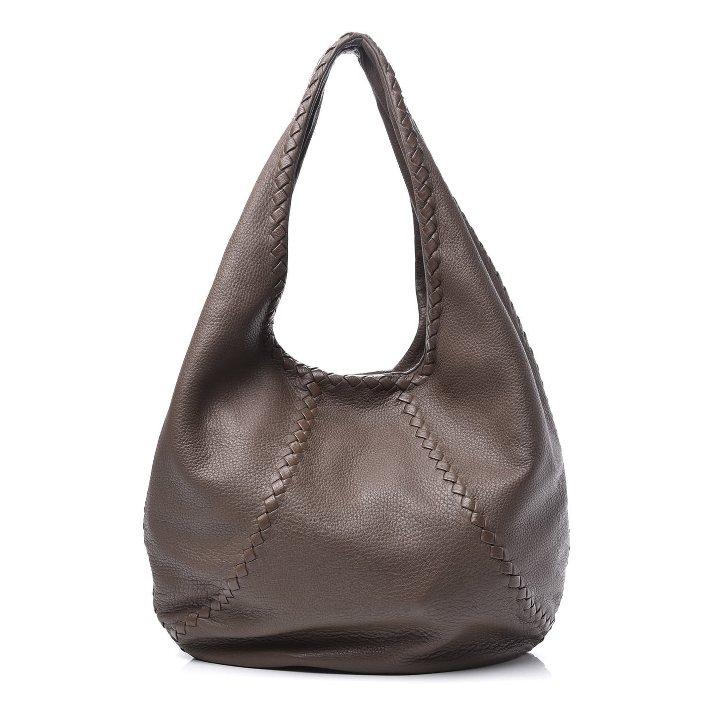 Cervo Deerskin Large Hobo Elephant