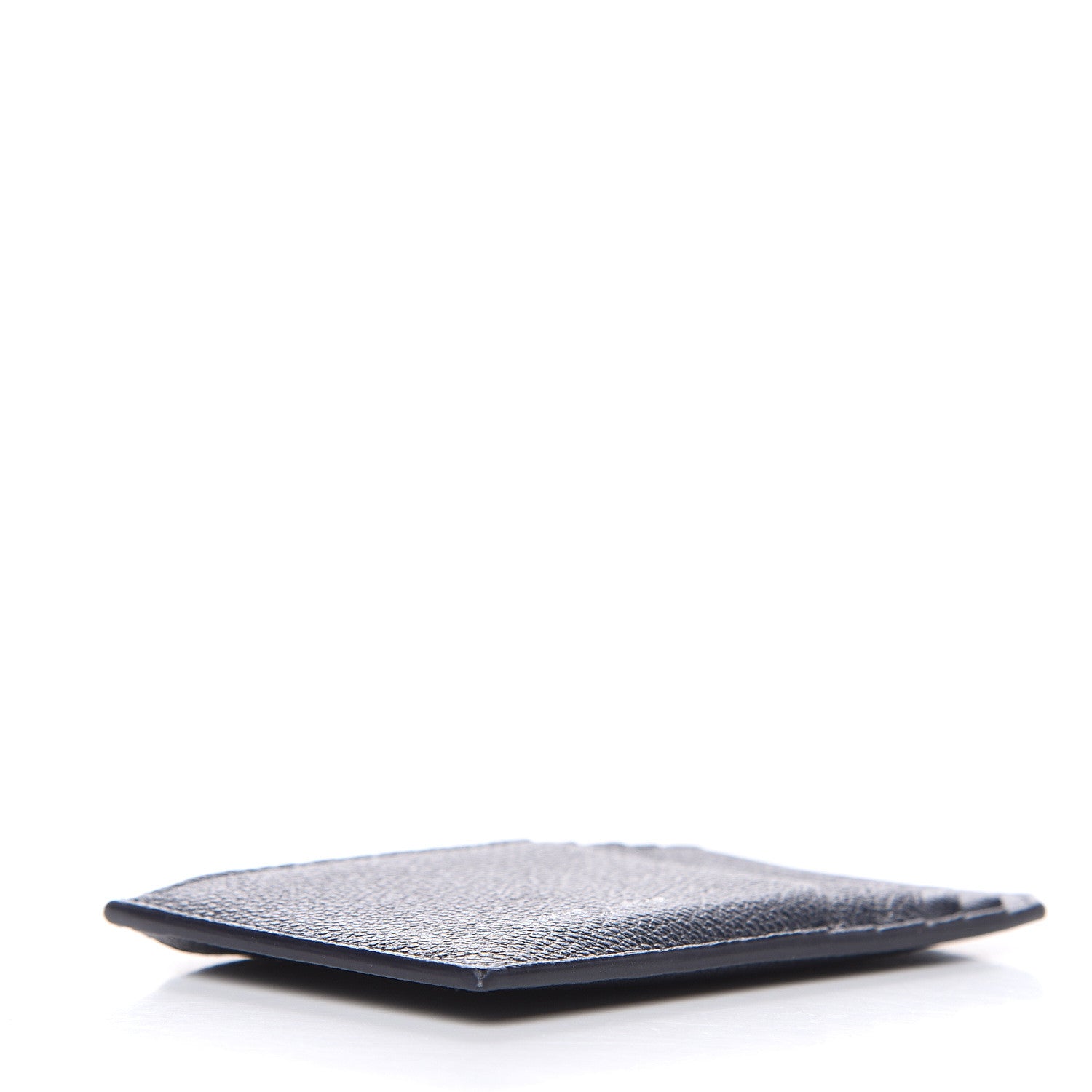 Saint Laurent Grained Calfskin 5 Fragments Zip Pouch Card Holder Deep Marine 3 of 7
