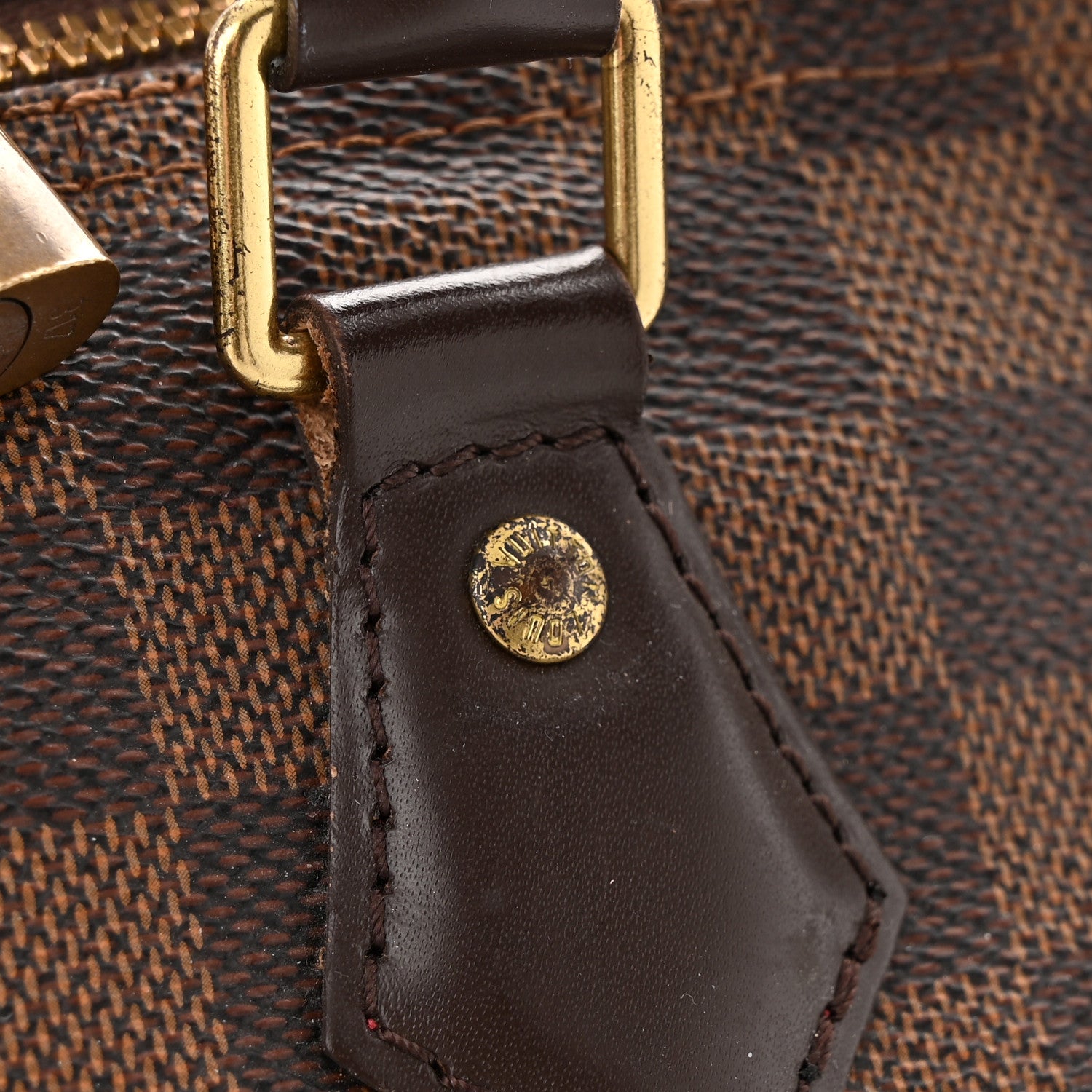 Louis Vuitton Damier Ebene Speedy Bandouliere 25 12 of 13