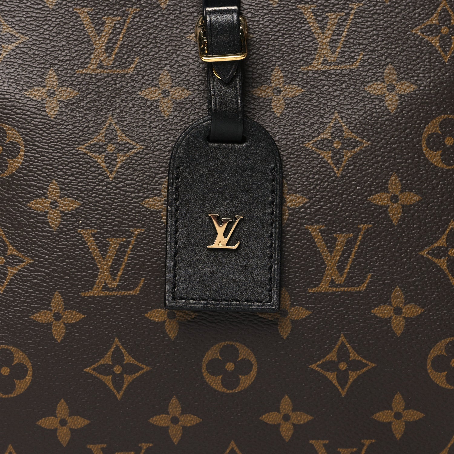 Louis Vuitton Monogram Odeon MM Black 7 of 10