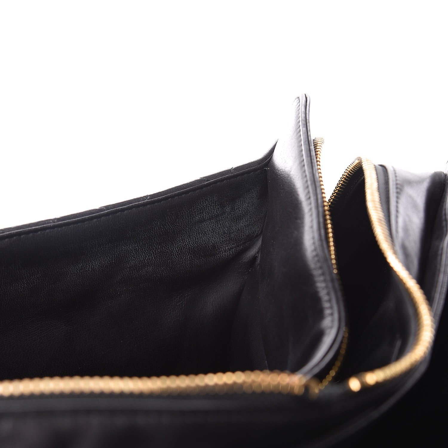 Chanel Lambskin Quilted Briefcase Laptop Bag Black 10 of 13