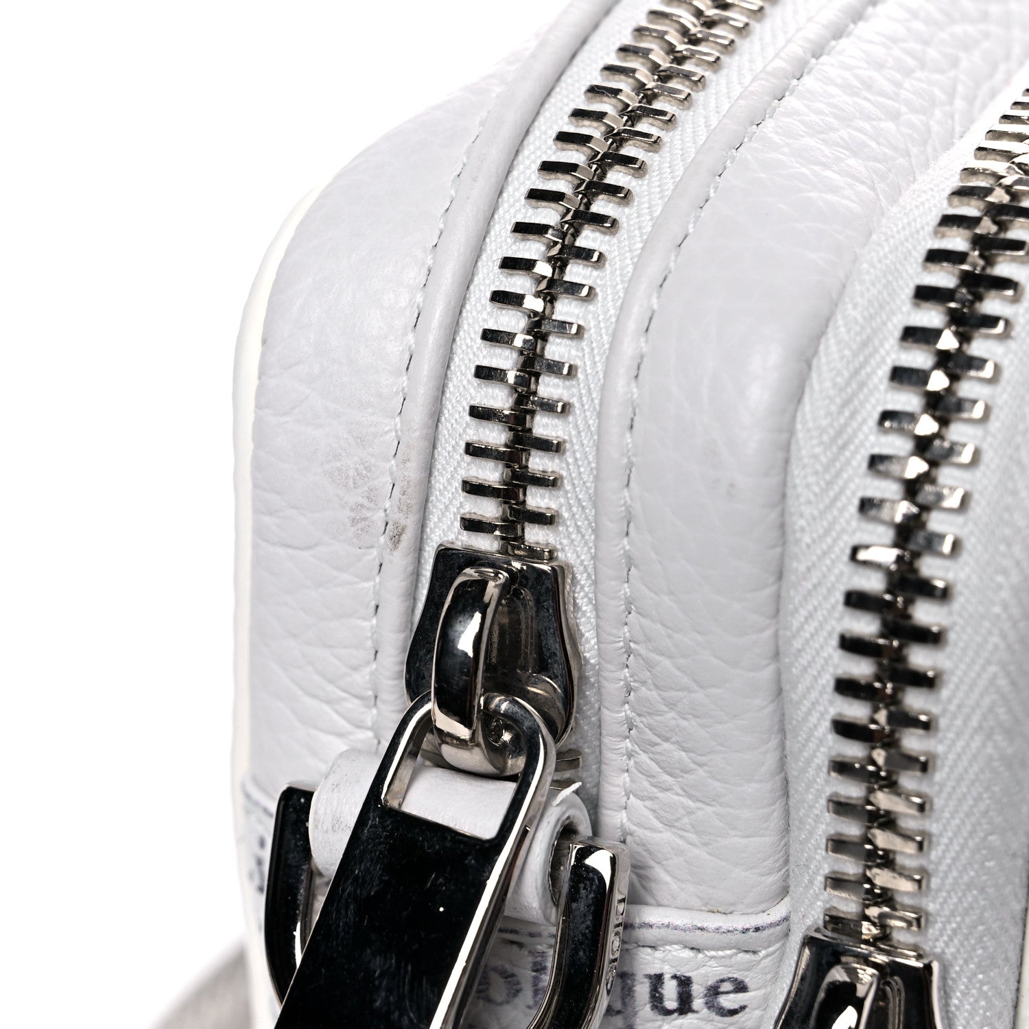 Christian Dior X DANIEL ARSHAM Grained Calfskin Newspaper Messenger White 10 of 10