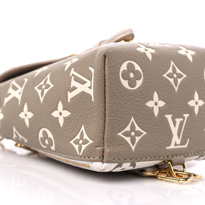 Louis Vuitton Empreinte Monogram Spring in the City Tiny Backpack Kaki Beige Cream 7 of 8