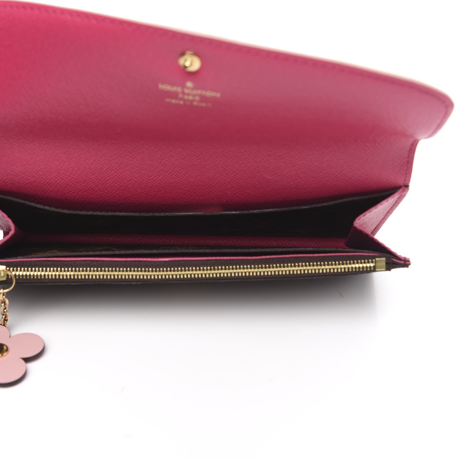 Louis Vuitton Monogram Bloom Flower Emilie Wallet 5 of 9