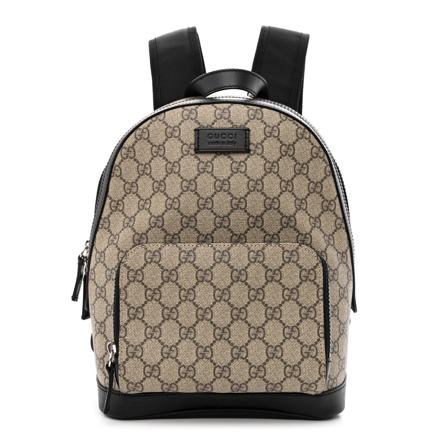 GG Supreme Monogram Small Eden Day Backpack Black