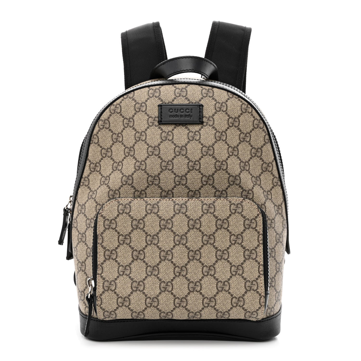 Gucci GG Supreme Monogram Small Eden Day Backpack Black 1 of 11
