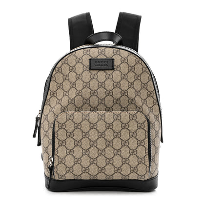 Gucci GG Supreme Monogram Small Eden Day Backpack Black 1 of 11