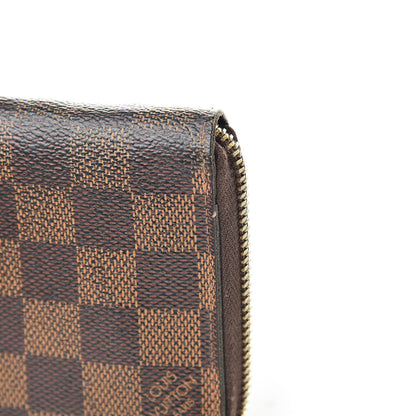 Louis Vuitton Damier Ebene Zippy Compact Wallet 9 of 11