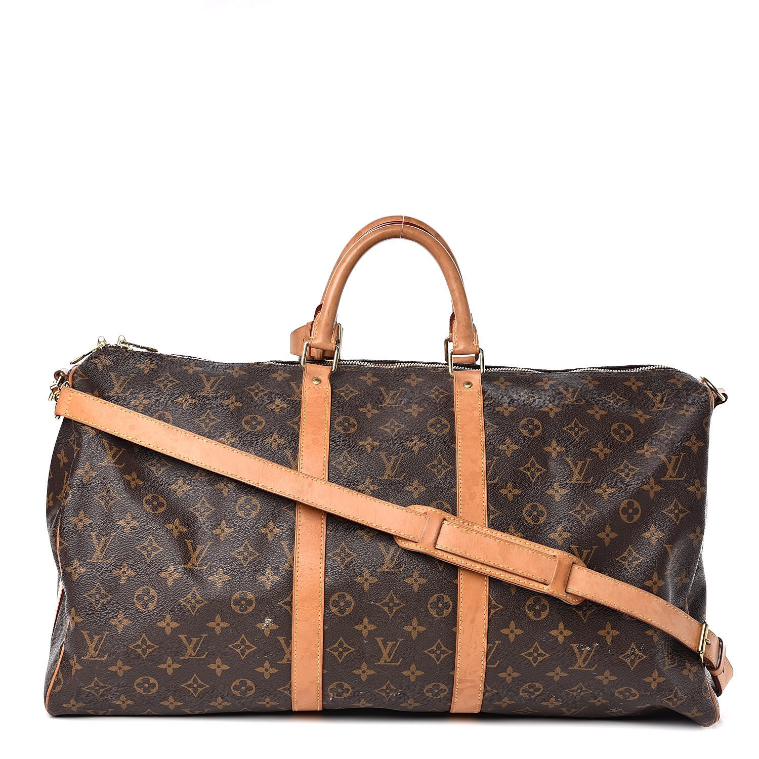 Louis Vuitton Monogram Keepall Bandouliere 55 1 of 18