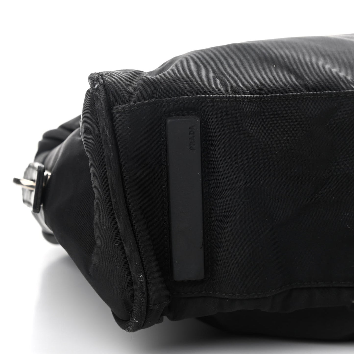 Tessuto Nylon Sport Bag Black