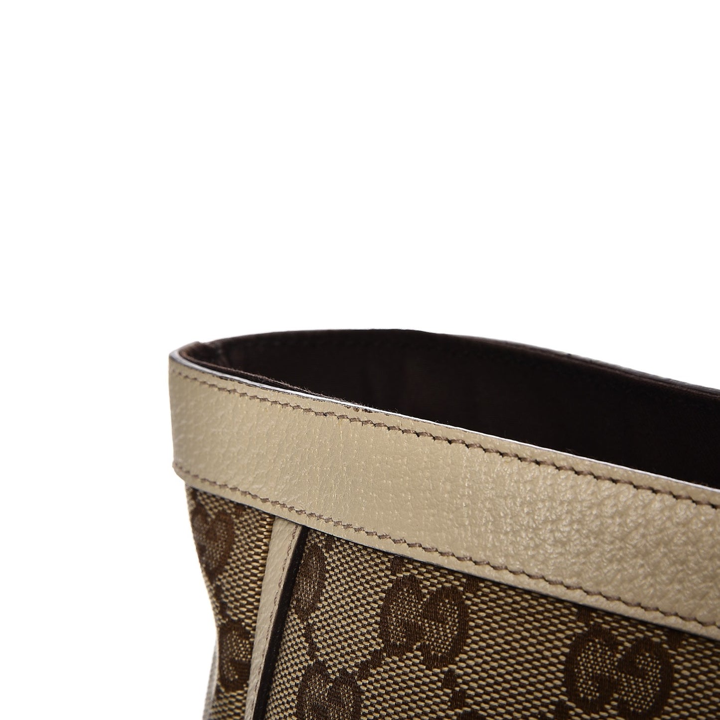 Monogram Large Abbey Tote Off White