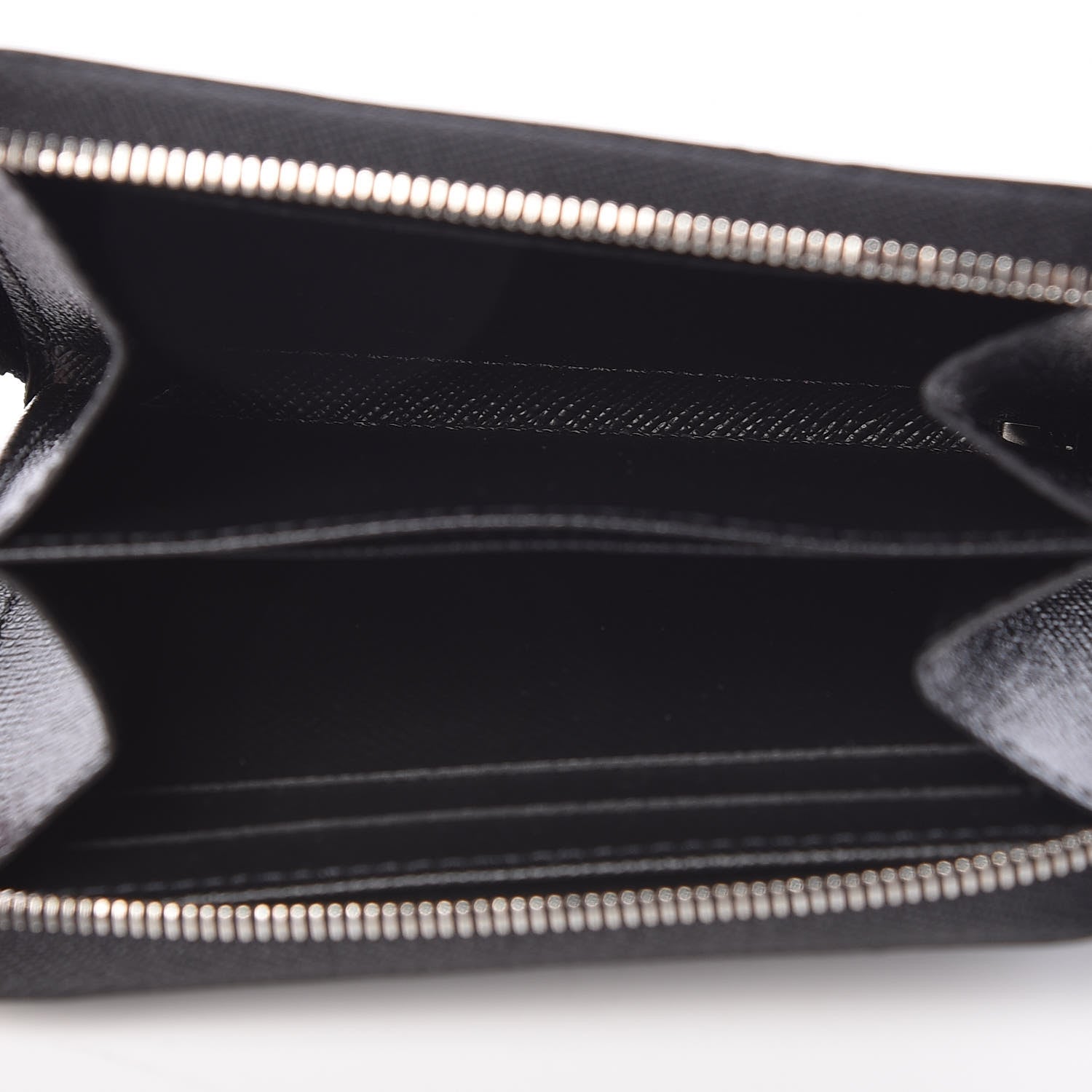 Louis Vuitton Epi Zippy Coin Purse Black 5 of 8