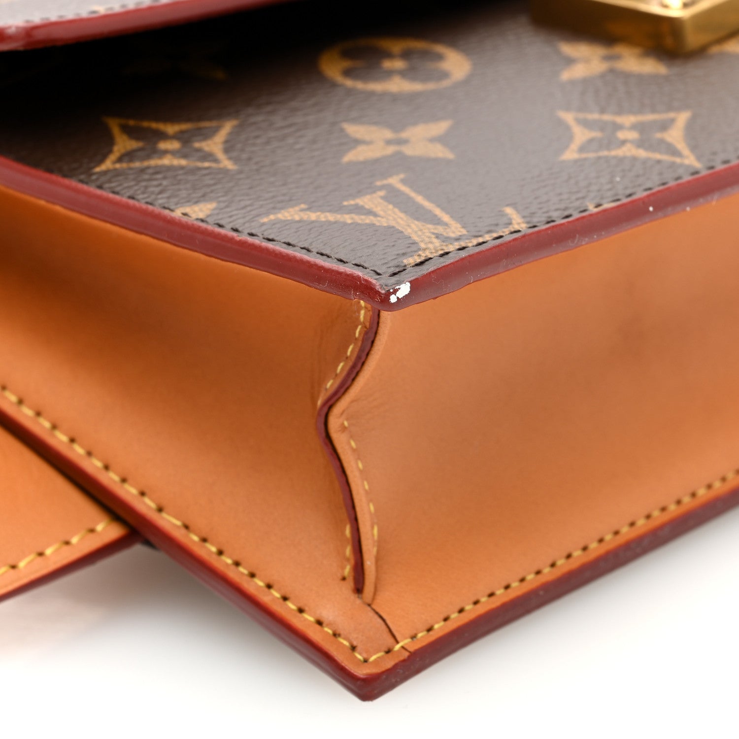 Louis Vuitton Monogram S Lock Belt Pouch MM 8 of 9
