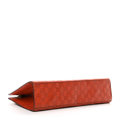 Gucci Guccissima Large Emily Chain Shoulder Bag Sun Orange 4 of 11