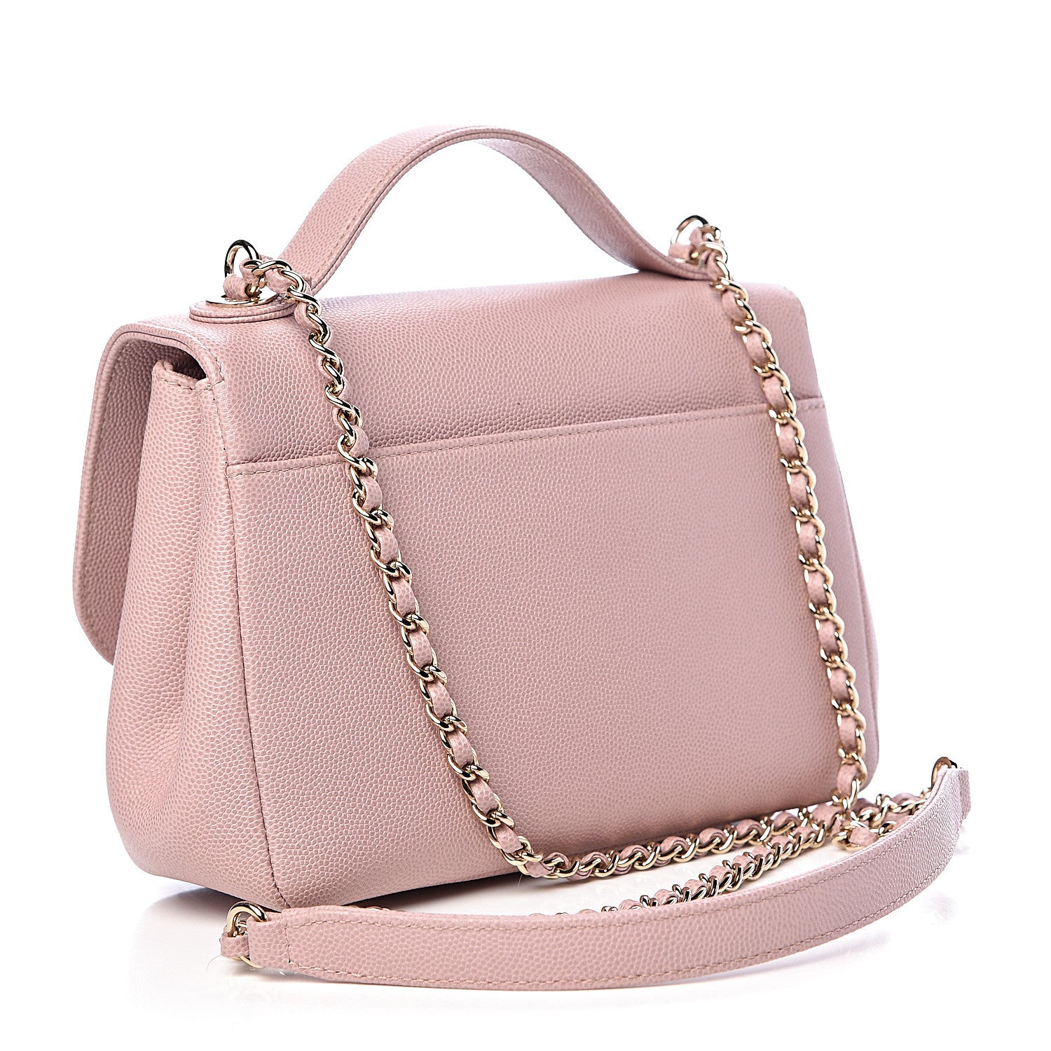 Chanel Caviar Quilted Small Business Affinity Flap Light Pink 3 of 10