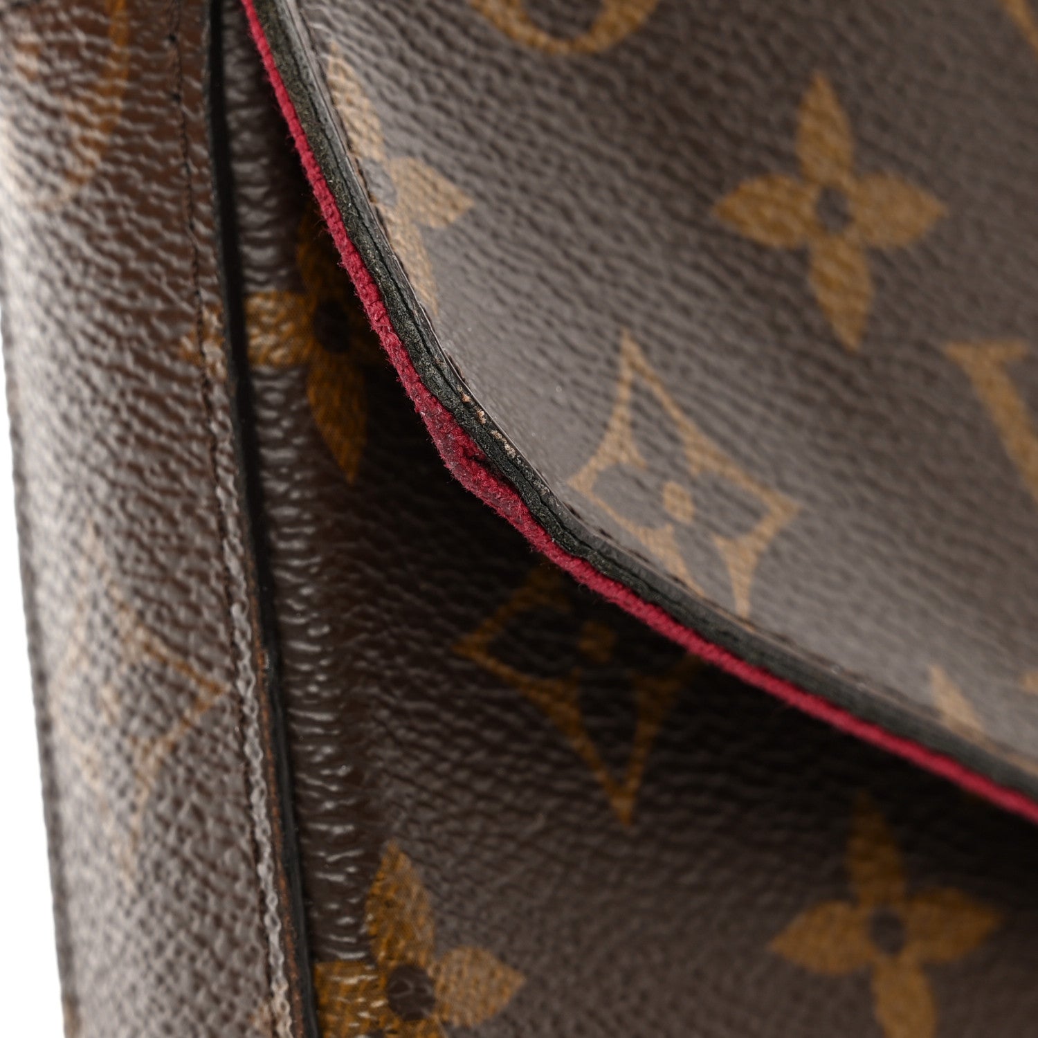 Louis Vuitton Monogram Pochette Felicie Chain Wallet Fuchsia 11 of 15