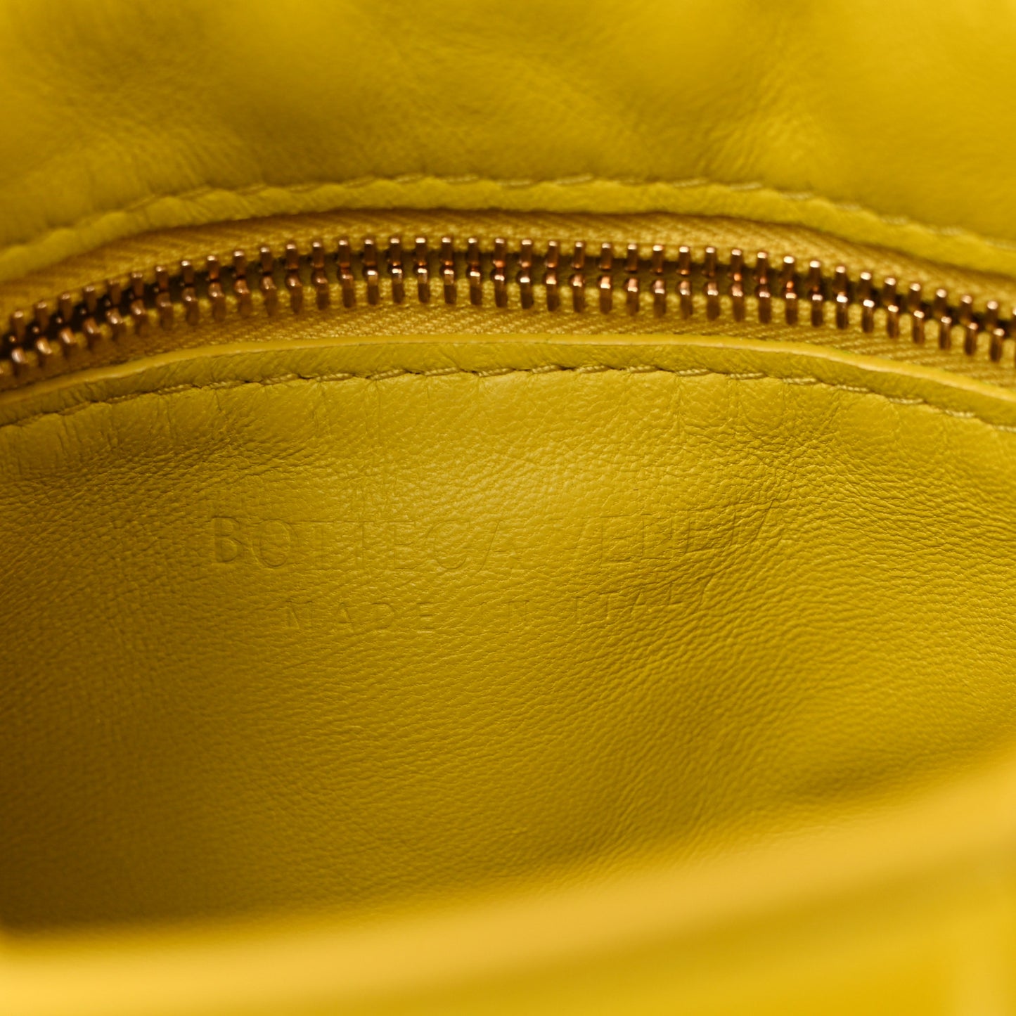 Nappa Maxi Intreccio Padded Cassette Crossbody Bag Buttercup