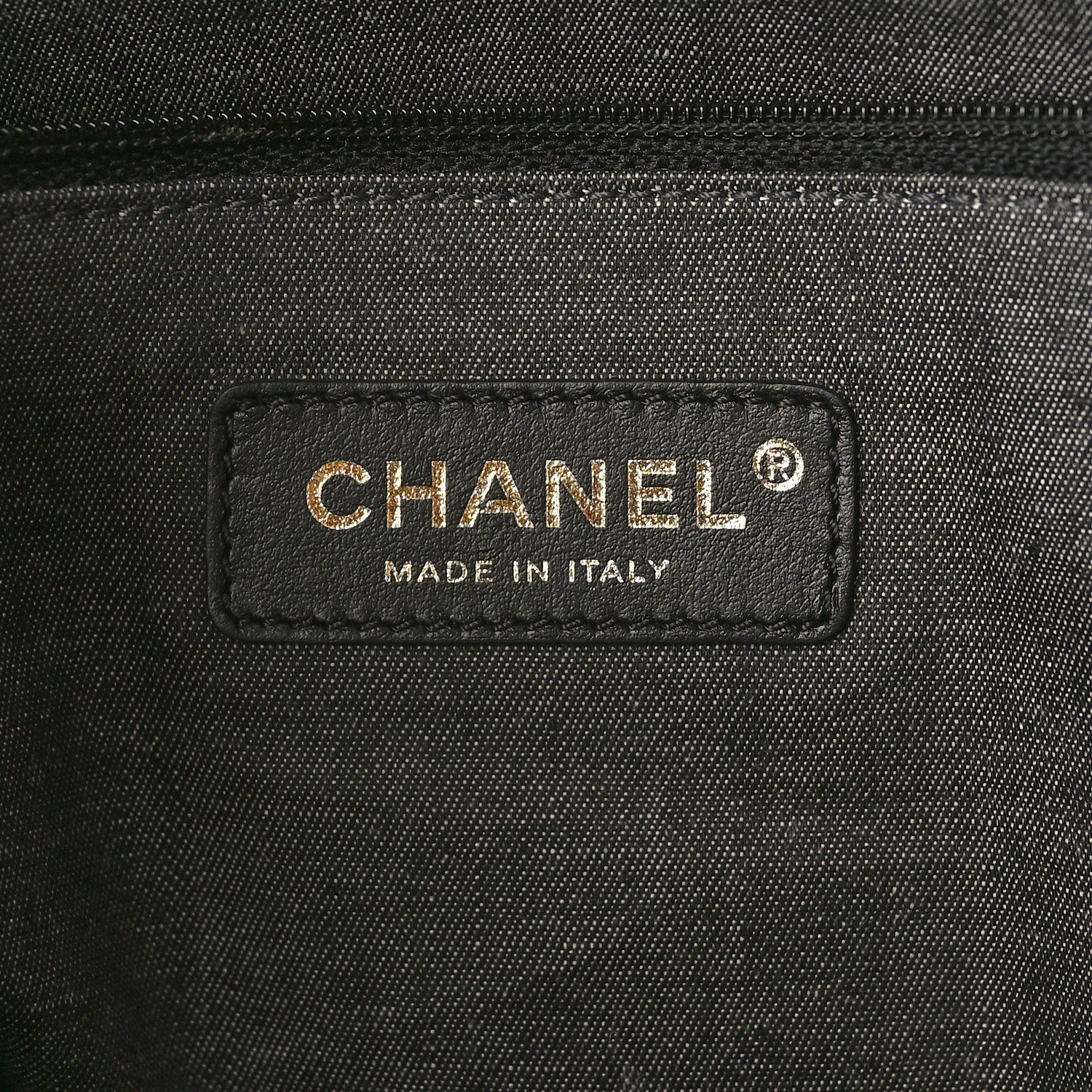 Chanel Straw Raffia Calfskin Chain Small Deauville Tote Black 6 of 12