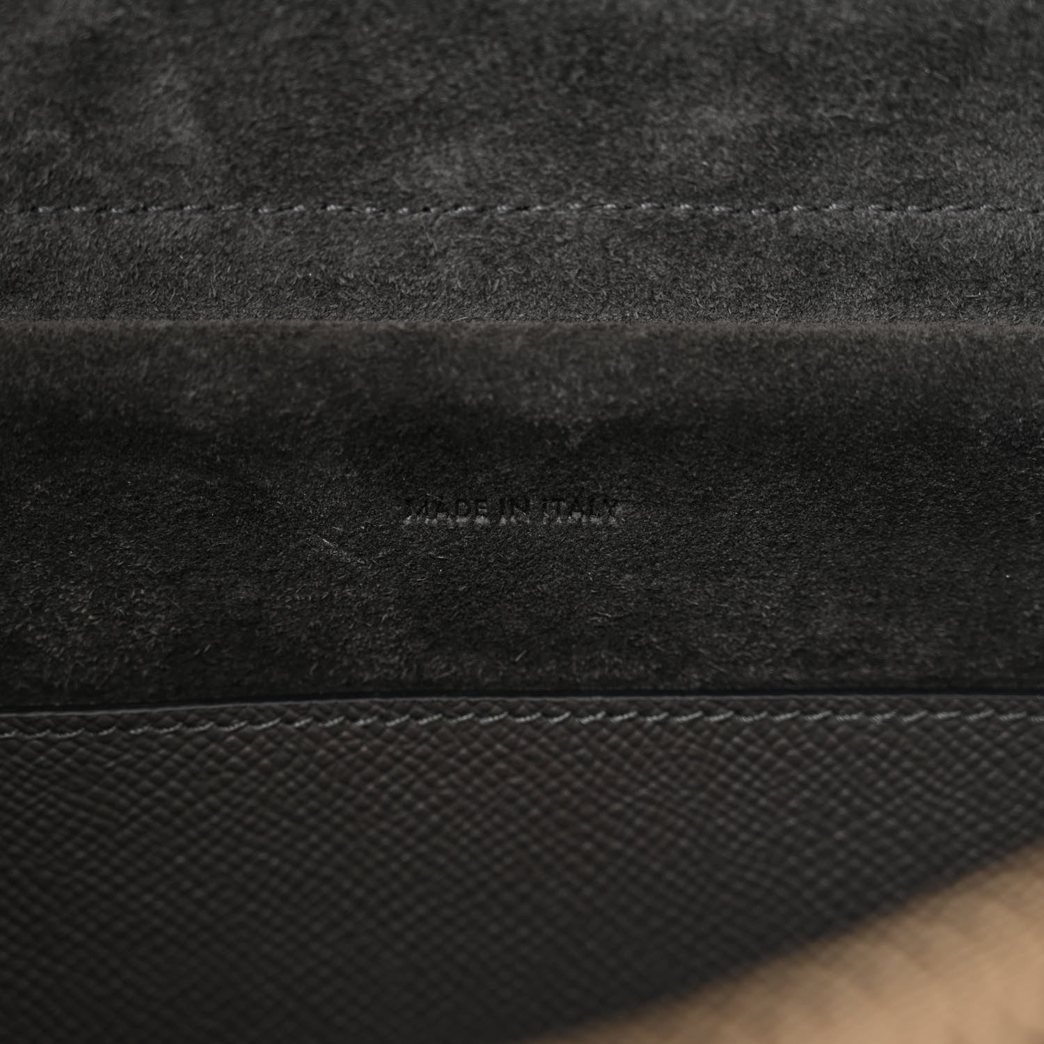 Celine Grained Calfskin Micro Belt Bag Grey 12 of 13