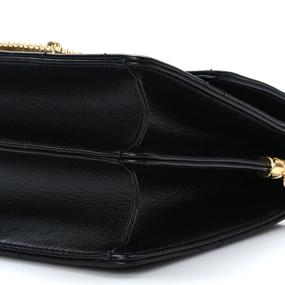 Chanel Calfskin Strass Quilted Mini Flap Black 9 of 9