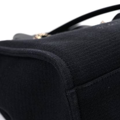Chanel Mixed Fibers Small Deauville Tote Black 9 of 12