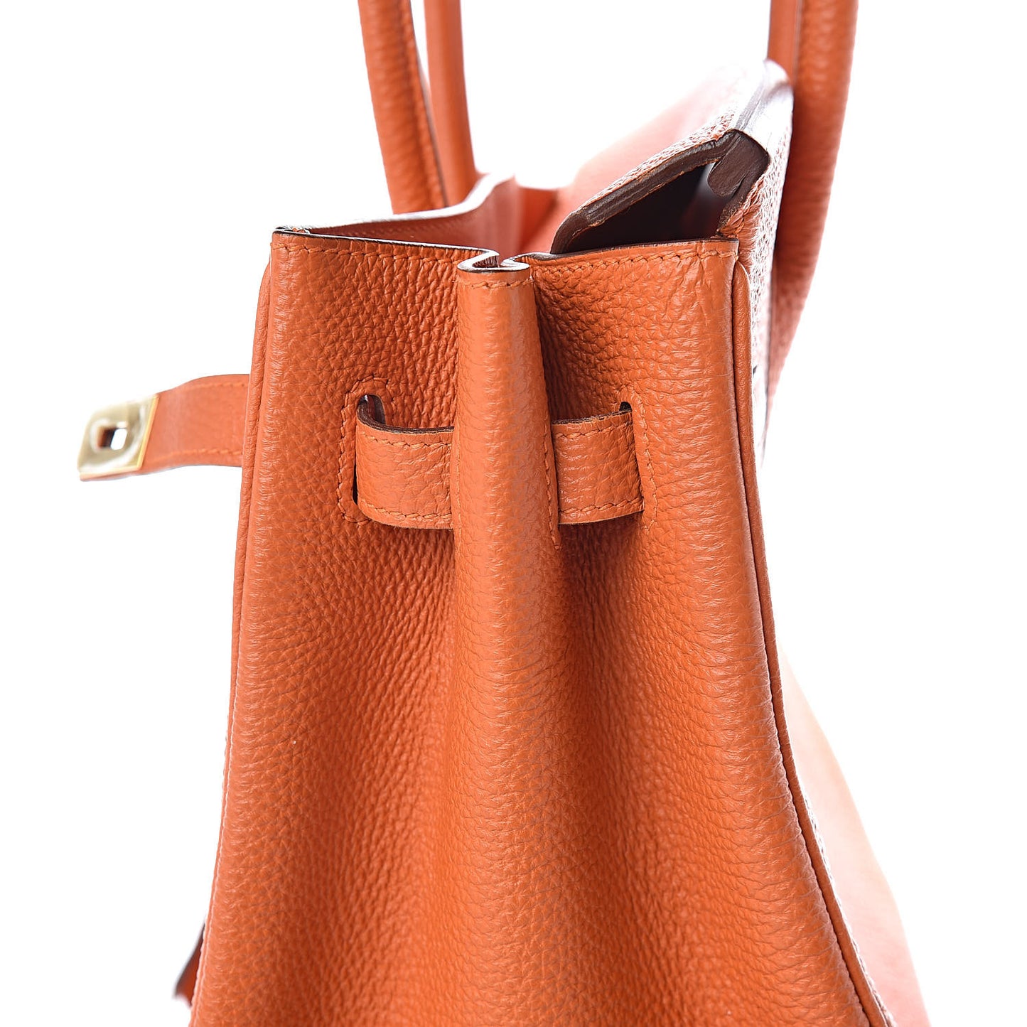 Togo Birkin 35 Orange
