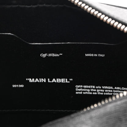 Off-White Calfskin Sculpture Crossbody Bag Black White 6 of 10