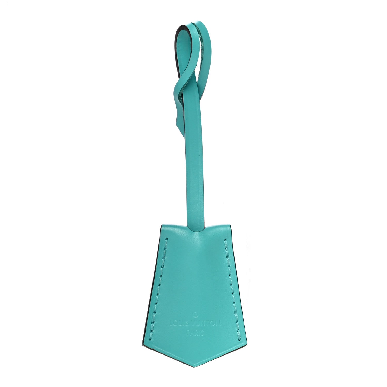 Louis Vuitton Calfskin Clochette Key Bell Holder Blue 1 of 6