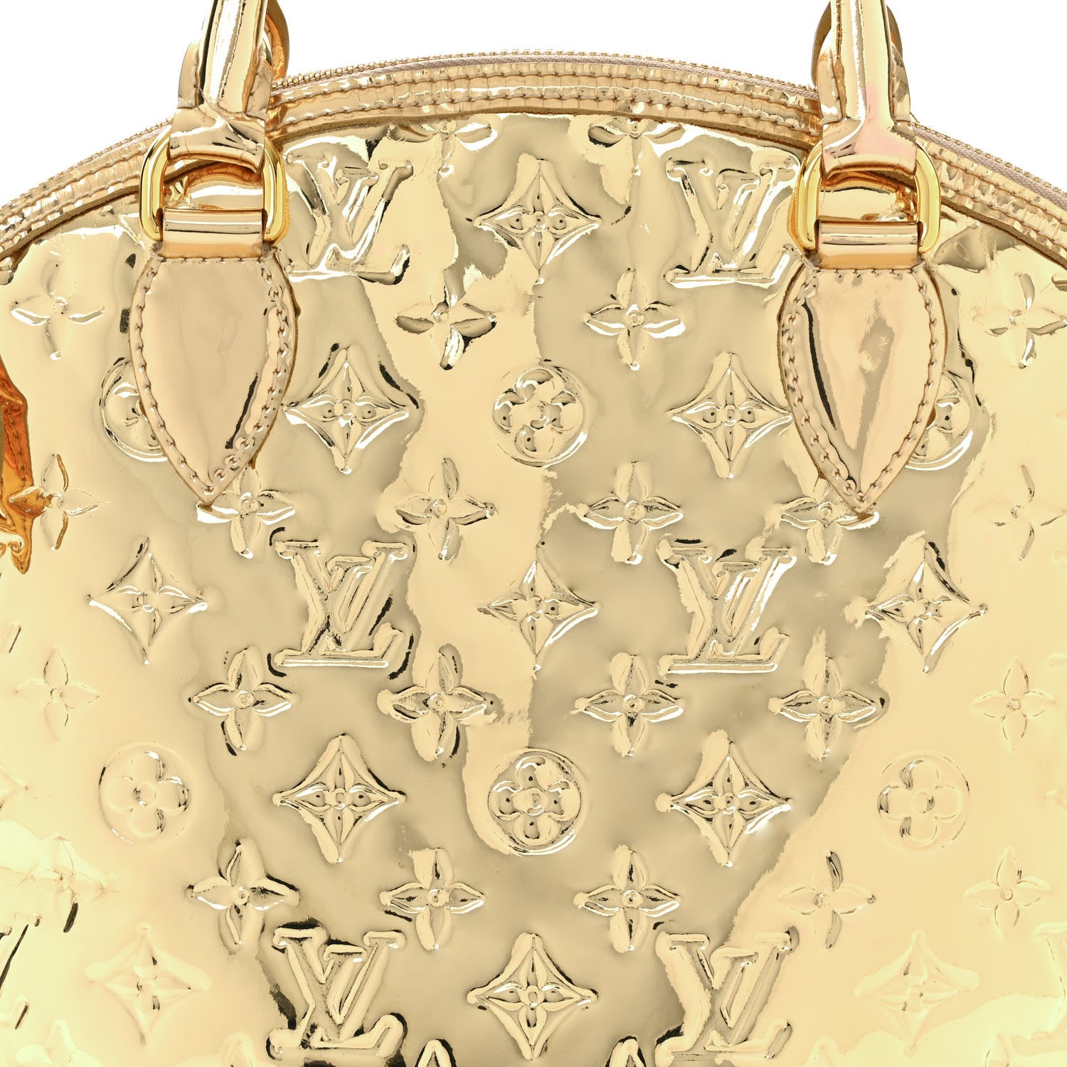 Louis Vuitton Monogram Miroir Lockit Gold 8 of 10