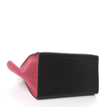Celine Smooth Calfskin Suede Medium Tri-Color Trapeze Pink 4 of 9