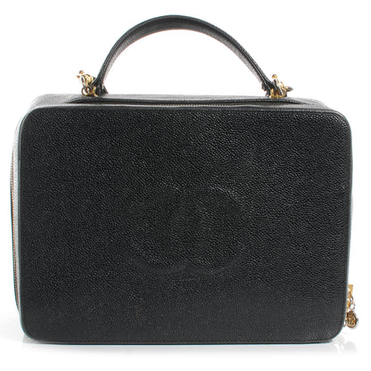 Chanel Caviar Cosmetic Case Black 1 of 8