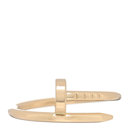 Cartier 18K Yellow Gold Small Juste Un Clou Ring 51 5.75 1 of 5
