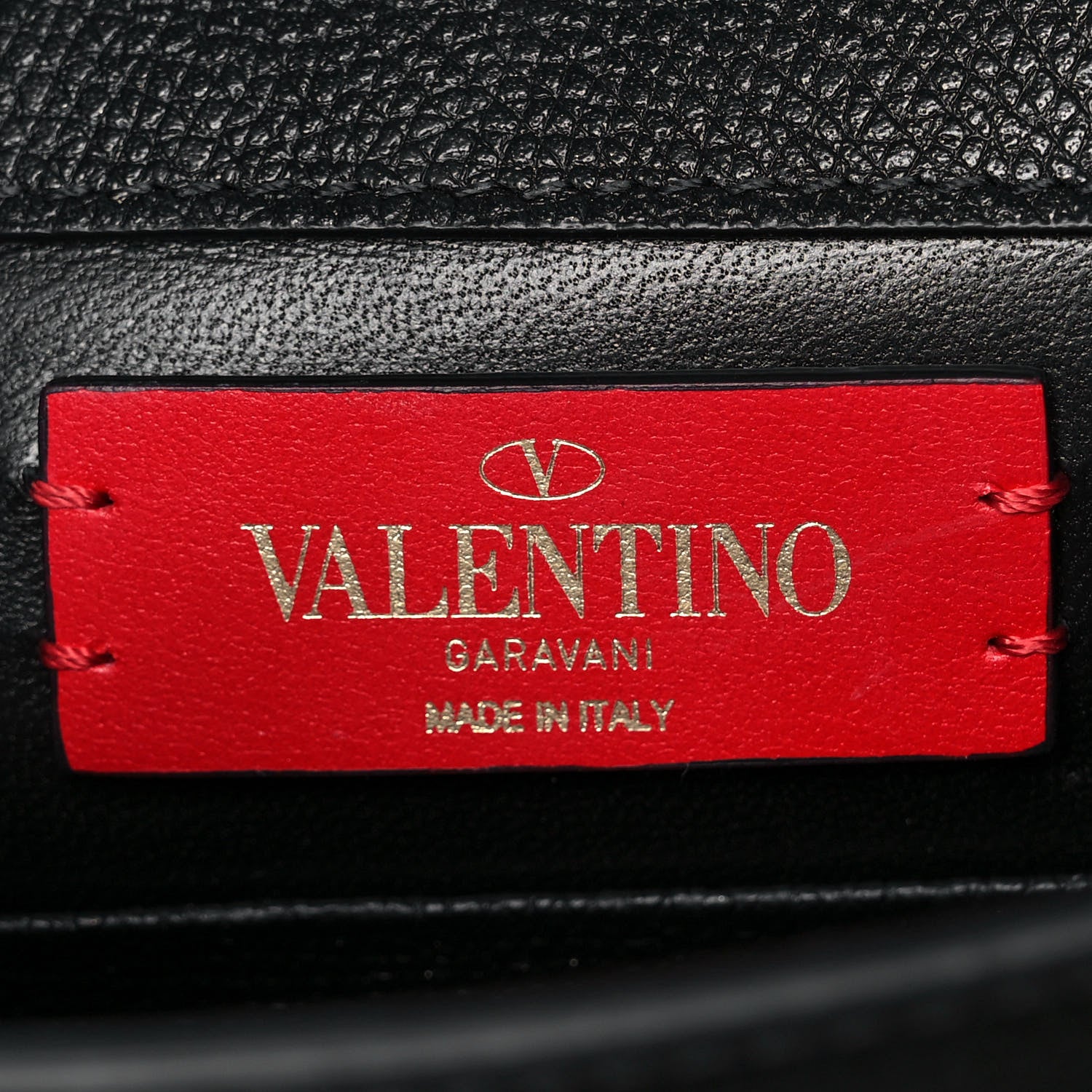 Valentino Garavani Calfskin VLogo Crossbody Bag Black 5 of 7
