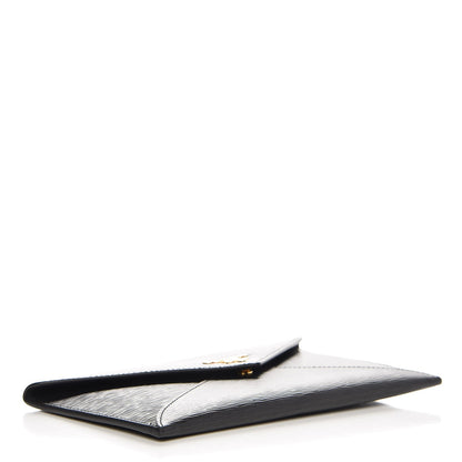 Prada Vitello Move Envelope Wallet Black 4 of 7