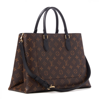 Louis Vuitton Monogram Flower Tote Black 2 of 8