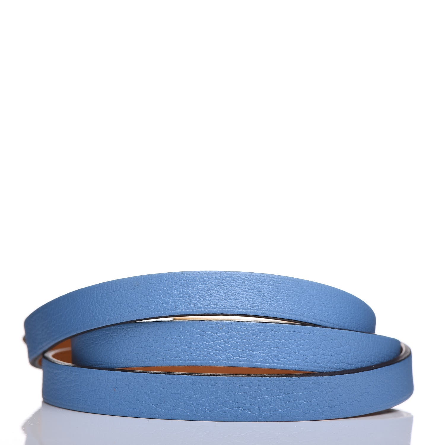Hermes Swift Hapi 3 MM Triple Tour Bracelet S Bleu Paradis 3 of 7