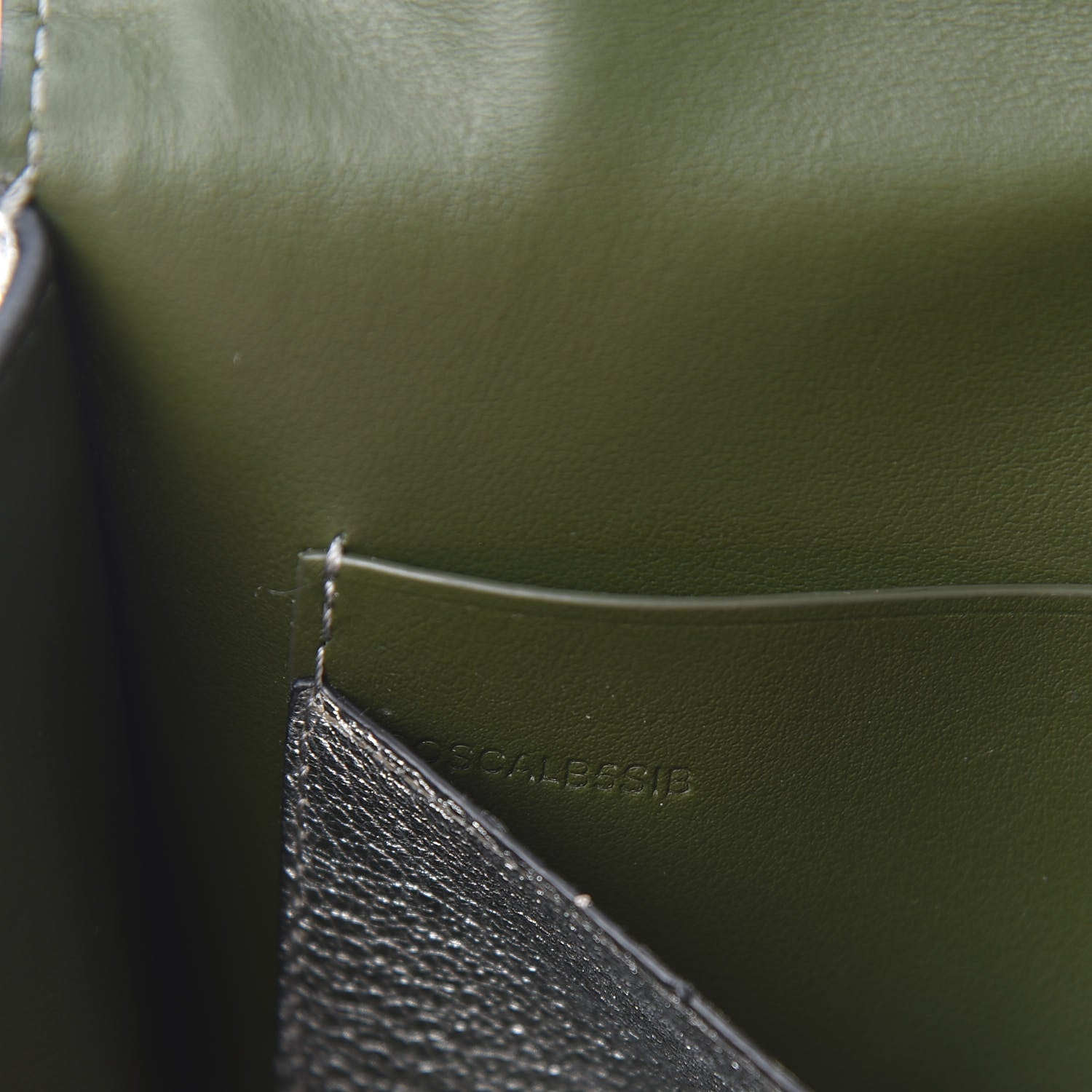 Burberry Metallic Goatskin Pendleton D-Ring Clutch Silver 8 of 8