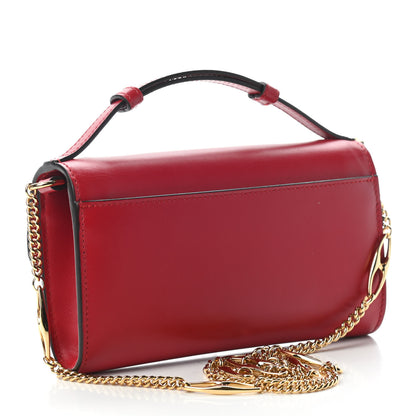 Gucci Smooth Calfskin Mini Zumi Shoulder Bag Hibiscus Red 3 of 10