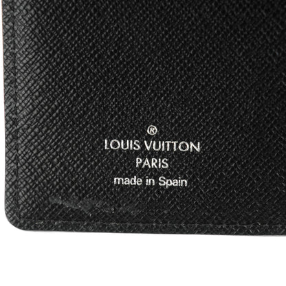 Louis Vuitton Epi Small Ring Agenda Black 6 of 7