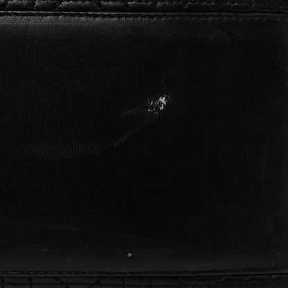 Christian Dior Lambskin Cannage Medium Lady Dior Black 15 of 30