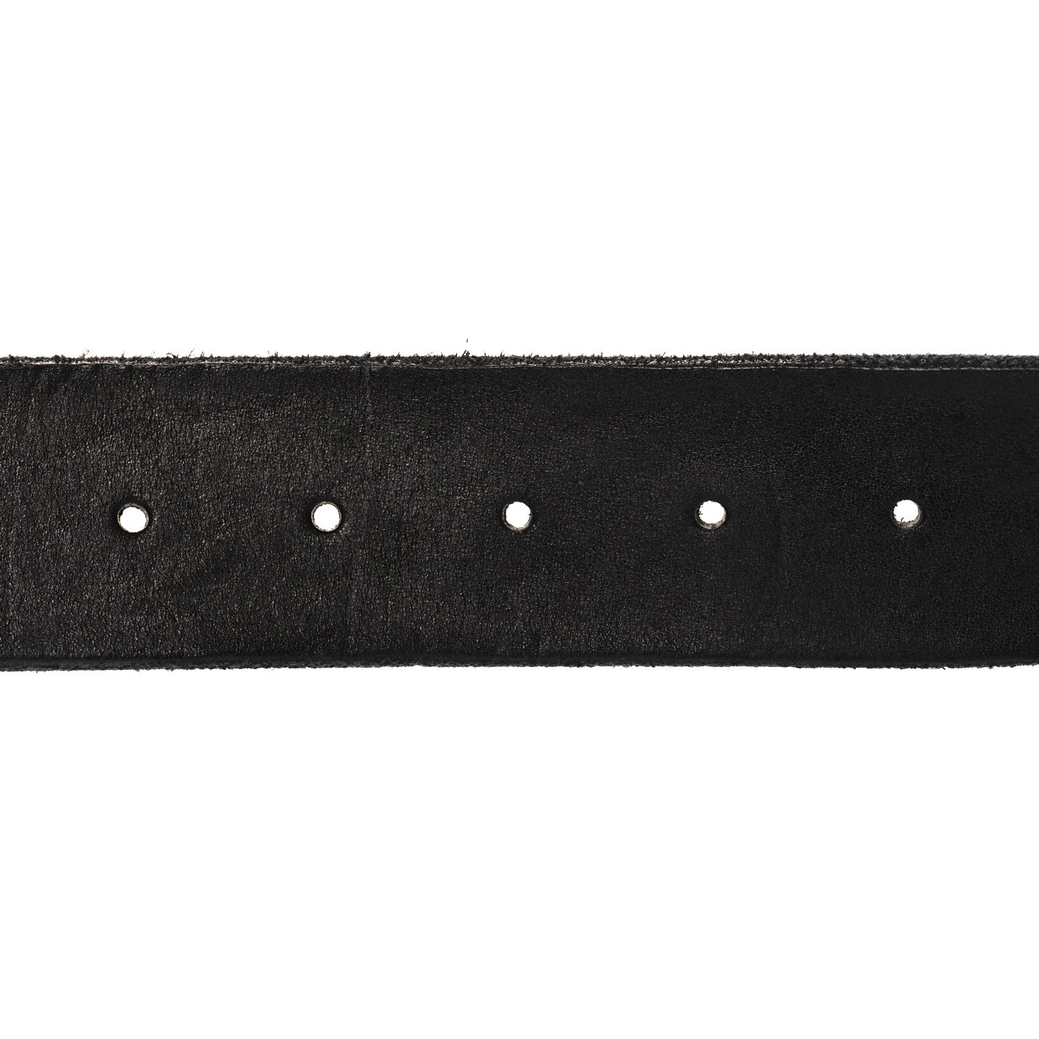 Gucci Faded Calfskin Double G 40mm Belt 85 34 Black 3 of 5